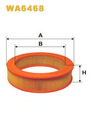 WIX FILTERS wa6468 -  Воздушный фильтр